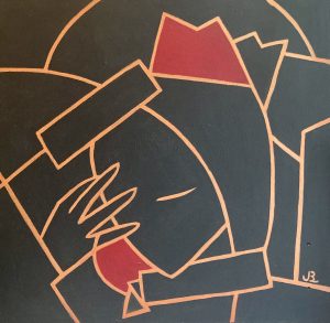 Sans titre, 59,5 cm x 60 cm, mai 2024