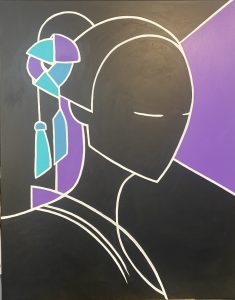 Sans titre, 92 cm x 73 cm, octobre 2024
